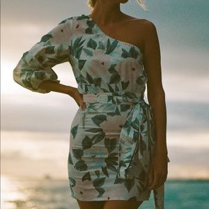 Billabong One Shoulder Mini Dress